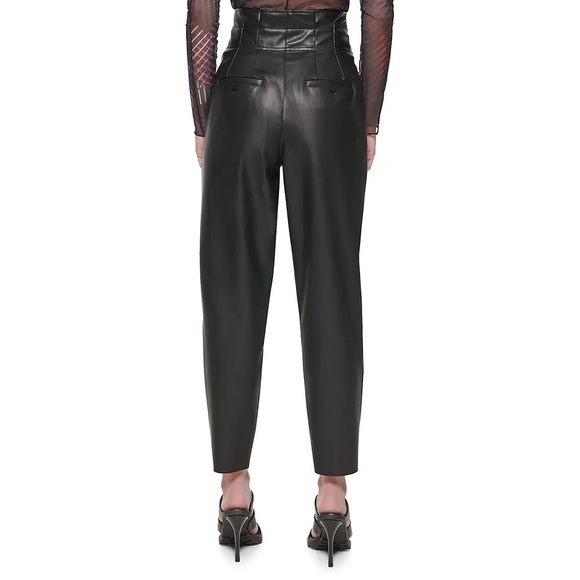 DKNY Faux Leather Pants - Picture 2 of 5